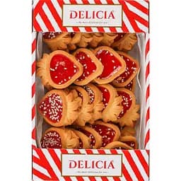 Уценка. Печенье сдобное Delicia Желейная ягодка 300 г