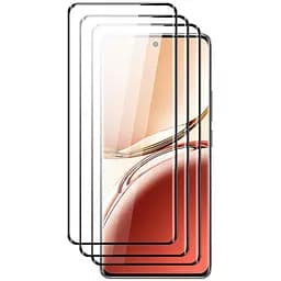 Защитное стекло DK для Infinix Zero Ultra 3D Full Glue 018453 black 3 шт.