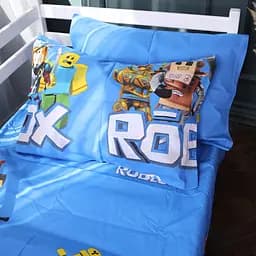 Наволочка MirSon Kids Time Roblox game blue бязь 50х70 см (2200011551562)