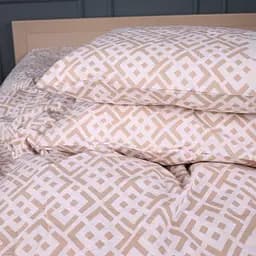 Комплект постільної білизни бязь MIRSON Abstract Beige 160х220см (2200013164746) - мініатюра 2