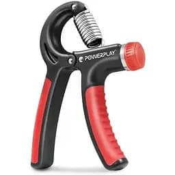 Еспандер кістьовий PowerPlay PP-4323 з регульованим навантаженням 10-40 кг Strength Grip Чорно-червоний (PP_4323_Bl/Red)
