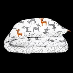 Підковдра дитяча Cosas Bambi 110х140 см сіра (Bambi_GreyBlots_140q)