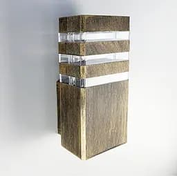 Настінний вуличний світильник | Арт. 8024-1W BG | Line F