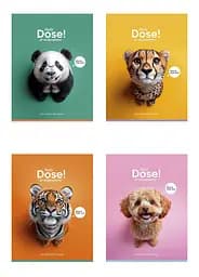 Комплект 4 шт загальних зошитів. Зошит Школярик А5 48 арк. у клітинку 5253 4823088249101