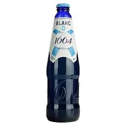 Пиво безалкогольное Kronenbourg 1664 Blanc №0 светлое 0.46 л