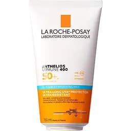 Сонцезахисне водостійке зволожувальне молочко La Roche-Posay Antelios UVmune 400 Face and Body Hydrating Milk SPF 50+ 150 мл