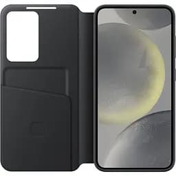 Оригінальний чохол-книжка Smart View Wallet Case для Galaxy S24 Plus Чорний EF-ZS926CBEGWW - мініатюра 5