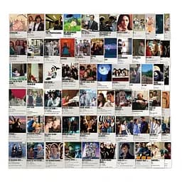 Стікерпак Серіали-хіти: Класика та сучасний набір наклейок GeekLand TV Hits: Classics and Modernity 60 штук