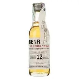 Віскі BenRiach The Smoky 12yo Single Malt Scotch Whisky 46% 0.05 л