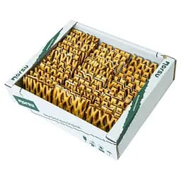 Печиво здобне листкове Norsu Сенсація з білою глазур'ю 1.1 кг