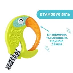 Іграшка-брязкальце прорізувач Chicco Тукан (28160.30) - мініатюра 3