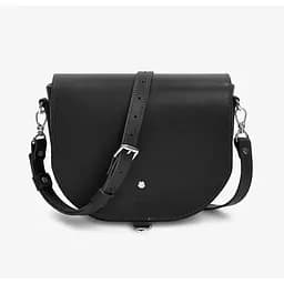 Жіноча шкіряна сумка Ruby L чорна