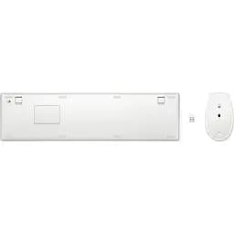 Комплект (Клавіатура та Миша) НР 650 WL EN/UK White - мініатюра 2