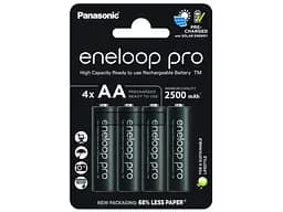 Акумулятори AA Panasonic Eneloop Pro 2500 mah (min. 2550 mah) BK-3HCDE/4CP 4шт