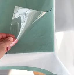 М'яке скло Прозора силіконова скатертина на стіл Soft Glass Захист для меблів 1.0х1.8м - мініатюра 6