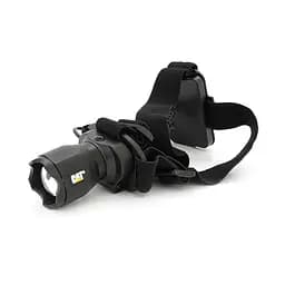 Ліхтар налобний CAT FOCUSING CT4200, 220LM, 3 режими, корпус метал, живлення від 3*ААА, Box