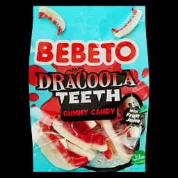 Жувальні цукерки Bebeto Зуби Дракули 80 г