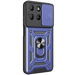 Чехол Ummi Camshield Serge Ring для Motorola Moto G15 4G Синий/Navy