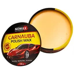 Твердий віск для кузова Nowax Polish Wax 230 г + губка (карнаубський) - мініатюра 8