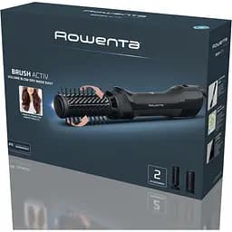 Фен-щітка Rowenta Renewal Brush Active 1000 Вт чорний (UB9520F0) - мініатюра 13