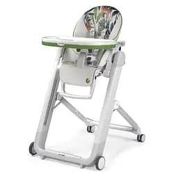 Стільчик для годування Peg-Perego Siesta Follow Me Jaguars, світло сірий (IH03000002BL00J)