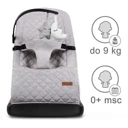 Крісло-гойдалка Kidwell Laro Full Grey/Wooden - мініатюра 4
