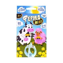 Настільна розважальна карткова гра "Ферма Mini" G-FM-01, 84 картки 2-4 гравців