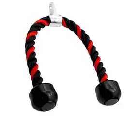 Канат для трицепса с двойным хватом Power System PS-4041 Triceps Rope Black/Red (PS-4041_Black)