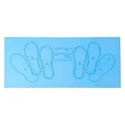 Йогамат MS 4588 антискользящая поверхность термопластичный эластомер голубой 79 × 35 x 0.6 см