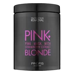 Професійна рожева маска з полуниці, журавлини та протеїнами пшениці Pink Blond Profis 1000 мл