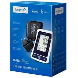 Тонометр Longevita BP-1305 з адаптером автоматичний на плече