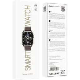 Смарт годинник HOCO Y17 Smart sports watch (з підтримкою дзвінків) золотистий - мініатюра 3