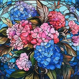 Алмазна мозаїка "Квіткова палітра" DEEX16292 неповна викладка 30х30 см