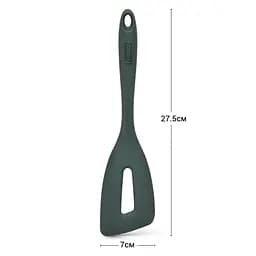 Лопатка з отвором Fissman Chef's Tools 27.5 см (1472) - мініатюра 2