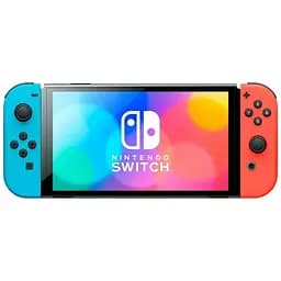 Ігрова приставка Nintendo Switch Oled портативна with Neon Blue and Neon Red Joy-Con (045496453442)