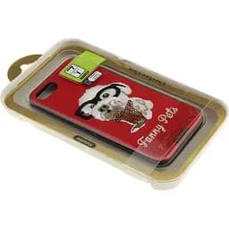 Чохол-накладка Remax Funny Pets Series Case Apple iPhone 7 Red - мініатюра 3