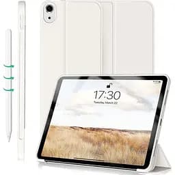 Чохол-книжка BeCover Tri Fold Soft TPU Silicone для Apple iPad Air 11" M2/M3 2024/2025 Beige (711735) - мініатюра 2