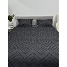 Комплект постільної білизни Ecotton Grey Полісатин двоспальний (24553)