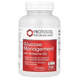 Берберин для регулювання рівня глюкози Protocol for Life Balance Glucose Management 90 капсул