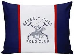 Наволочки Beverly Hills Polo Club BHPC 001 Dark Blue, 70х50 см, синий, 2 шт. (2000022202428)
