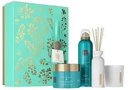 Набор The Ritual Of Karma (sh/gel 200ml + b/cr 200ml + candle 140gr + Aroma diffuser 70gr)