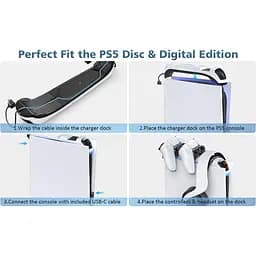 Зарядна станція Oivo IV-P5252 для DualSense PS5 [137095] - мініатюра 6