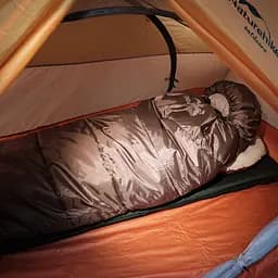 Спальник Naturehike U350 з капюшоном (NH20MSD07) +1°C - правий - коричневий - мініатюра 10