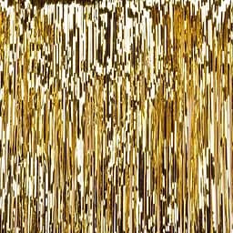 Мішура Novogod'ko Блискучий дощ для створення фотозони 50х270 см золото (904510)