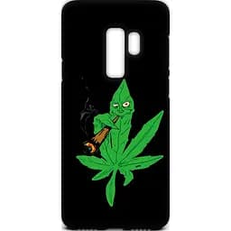 Чохол-накладка Toto Cartoon Soft Silicone TPU Case Samsung Galaxy S9+ Cannabis Black