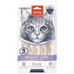 Ласощі для котів Wanpy Urinary Care 70 г з качкою та куркою для підтримки сечовидільної системи