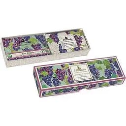 Набор мыла Florinda Мозаика Виноград-клубника, 200 г, 3 ароматических пакетика