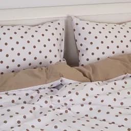 Комплект постільної білизни ТЕП Chocolate Dots полуторний (2-00881_35232) - мініатюра 4