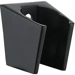 Кронштейн для кріплення лійки на стіну нержавіюча сталь чорний Wezer WQZ-017-B Чорний матовий