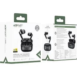 Навушники TWS Acefast W5 hybrid noise reduction black - мініатюра 3